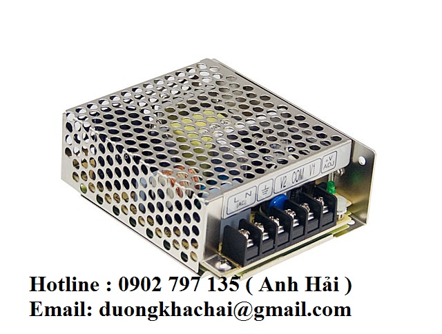 RS-35-48|Bộ nguồn Meanwell RS-35-48, bộ nguồn Meanwell 35W 48V 0.8A
