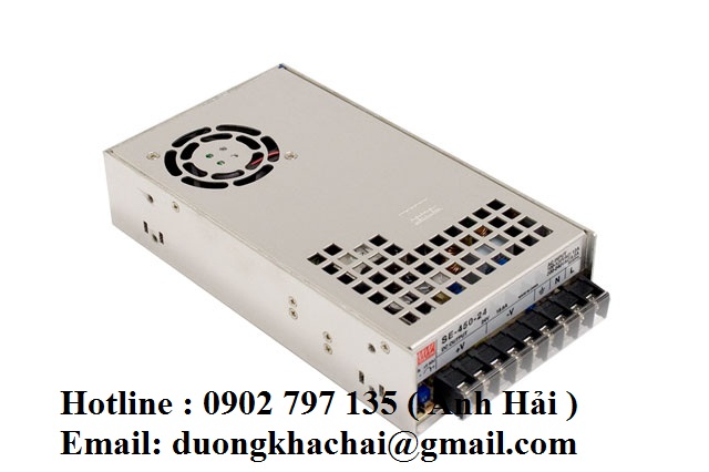 SE-450-48|Bộ nguồn Meanwell SE-450-48, bộ nguồn Meanwell 450W 48V 9.4A