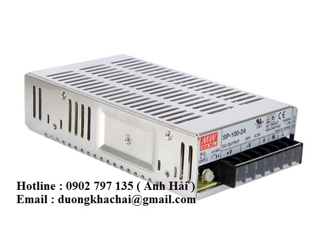 SP-100-48|Bộ nguồn Meanwell SP-100-48, bộ nguồn Meanwell 100W 48V 2.1A