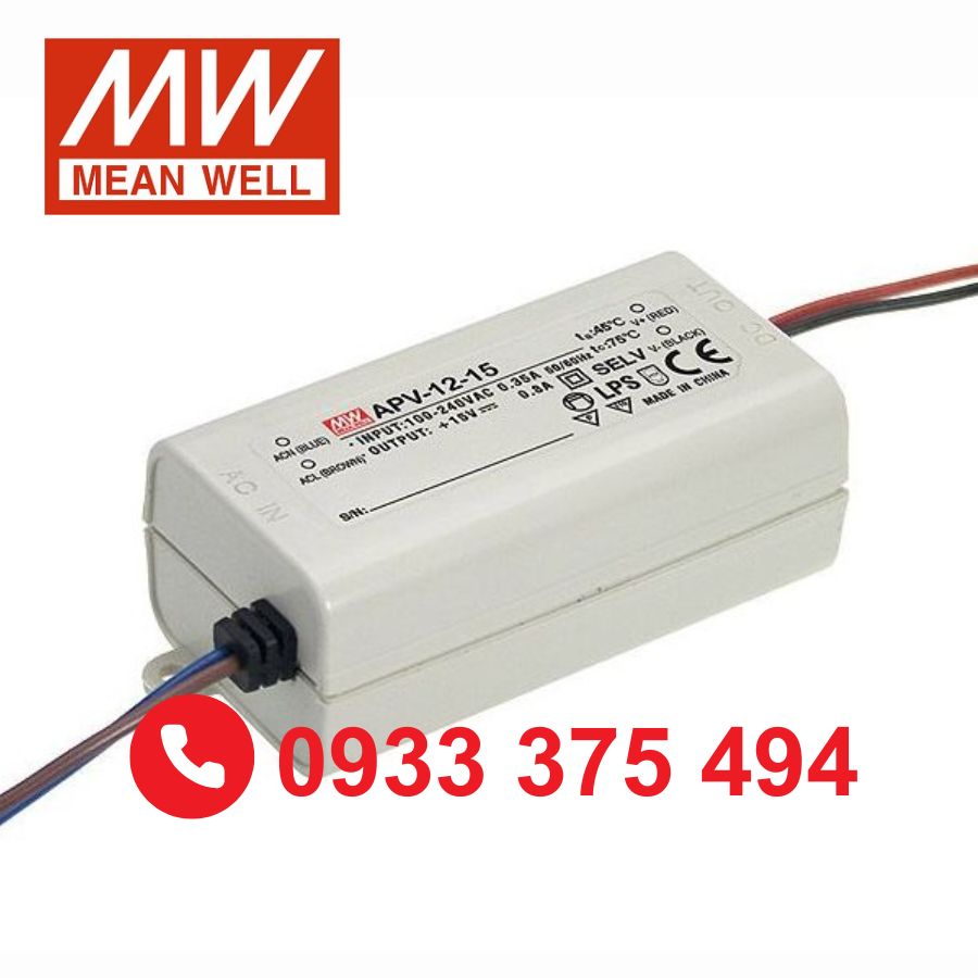 APV-12-5 | Nguồn Meanwell APV-12-5 (10W 5V 2A)