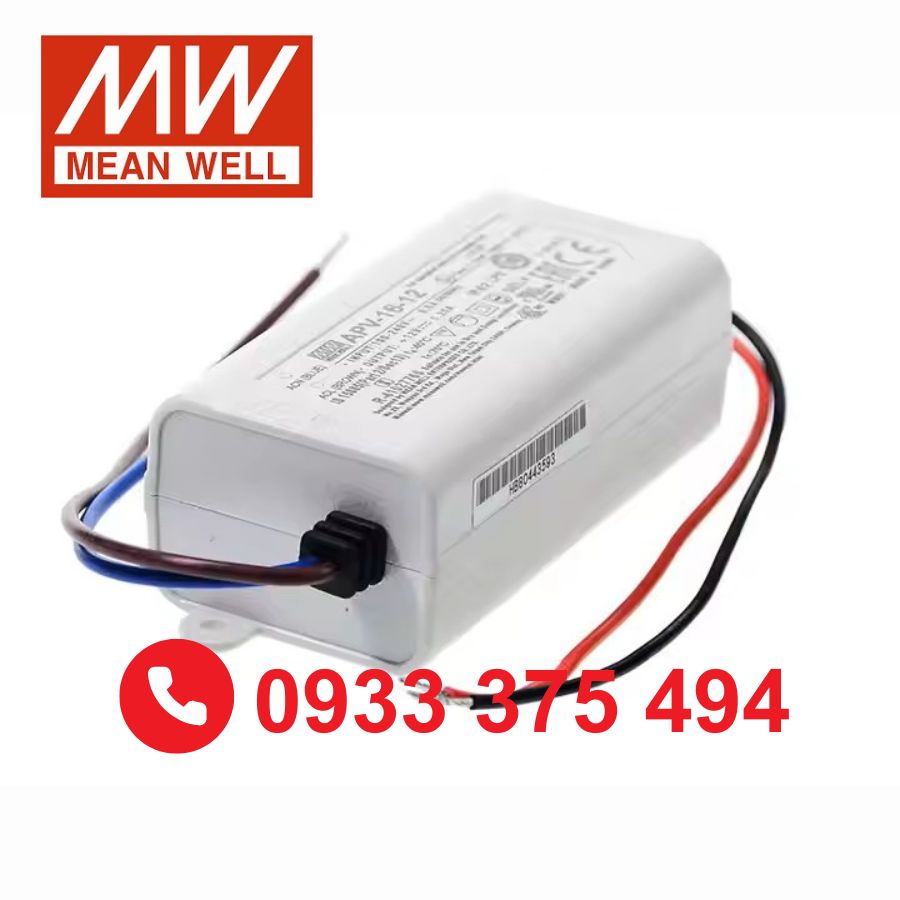 APV-16-5 | Nguồn Meanwell APV-16-5 (13W 5V 2.6A)
