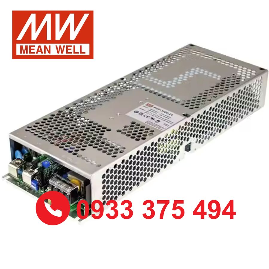 PHP-3500-24 | Nguồn Meanwell PHP-3500-24 (3480W 24V 145A)