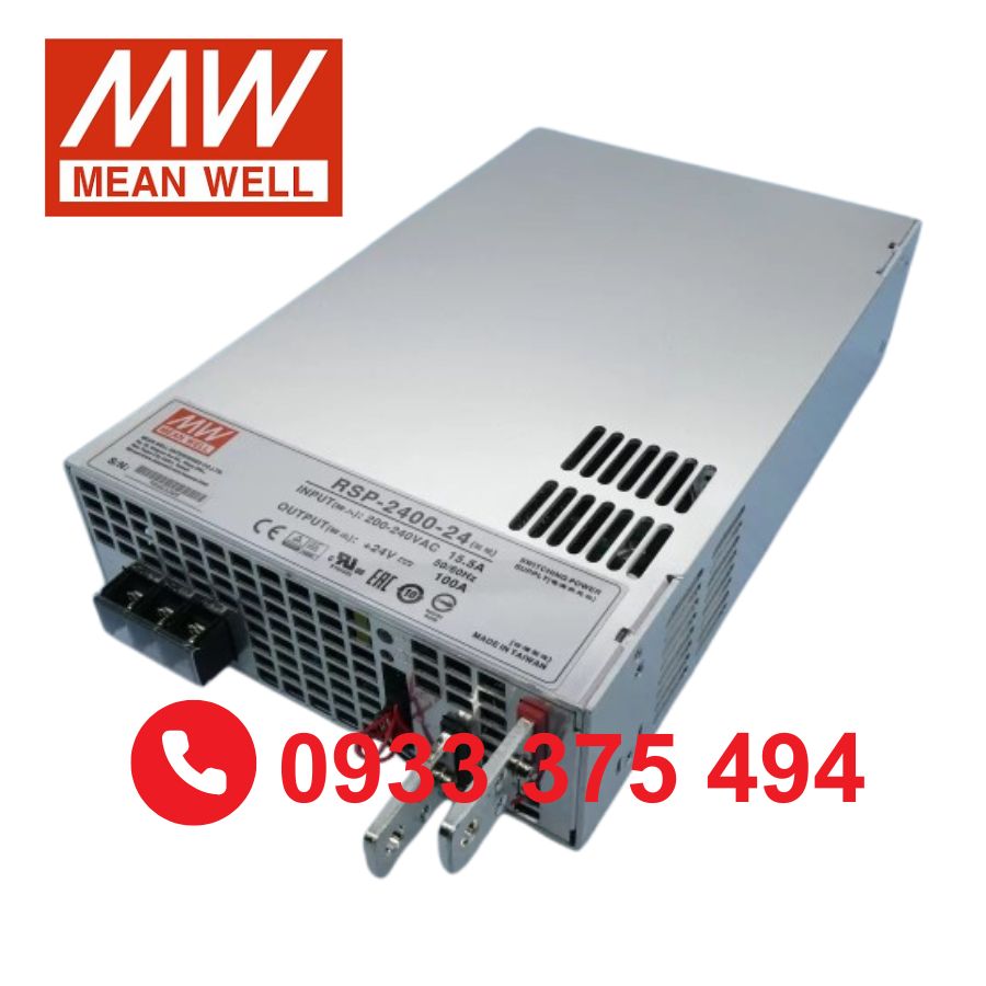 RSP-2400-12 | Nguồn Meanwell RSP-2400-12 (2000.4W 12V 166.7A)