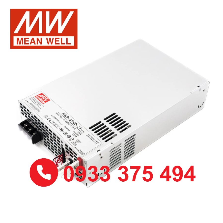RSP-3000-12 | Nguồn Meanwell RSP-3000-12 (2400W 12V 200A)